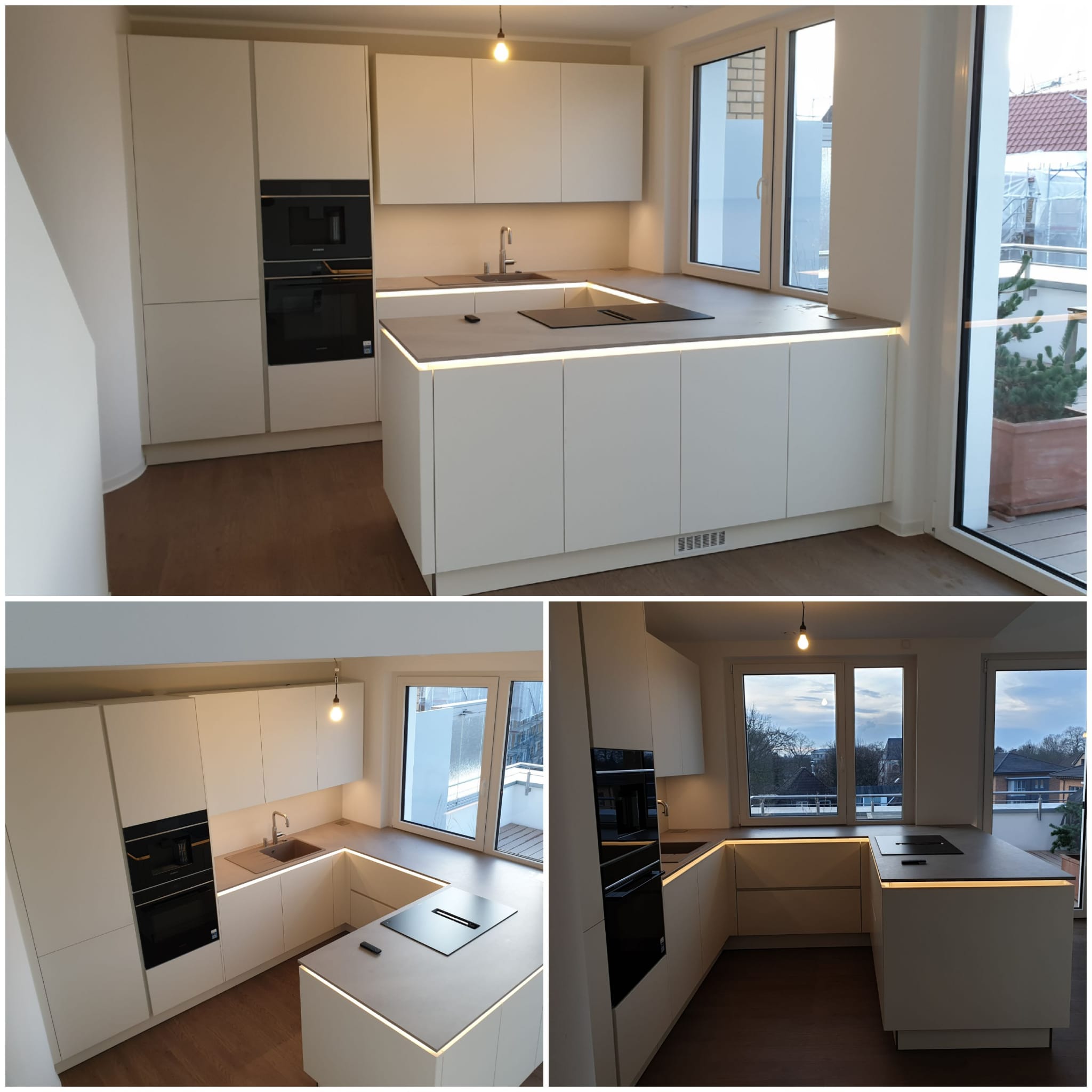 Montage von Umzugsküchen